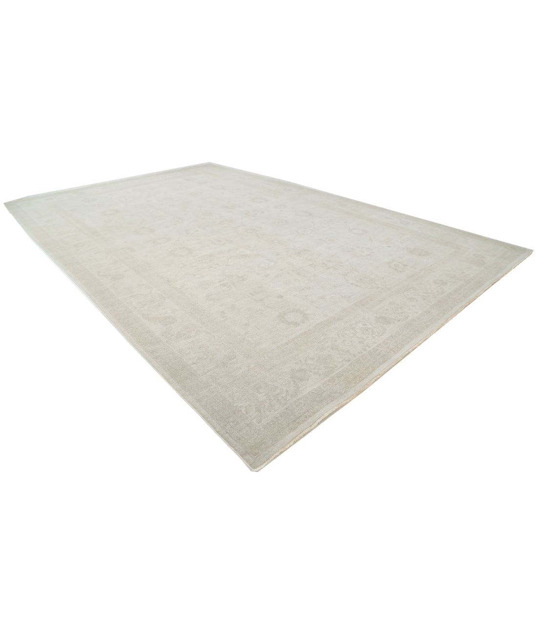 Hand Knotted Serenity Wool Rug - 11'6'' x 17'10'' 11'6'' x 17'10'' (345 X 535) / Ivory / Ivory