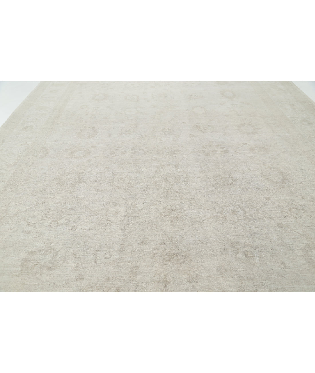 Hand Knotted Serenity Wool Rug - 11'6'' x 17'10'' 11'6'' x 17'10'' (345 X 535) / Ivory / Ivory