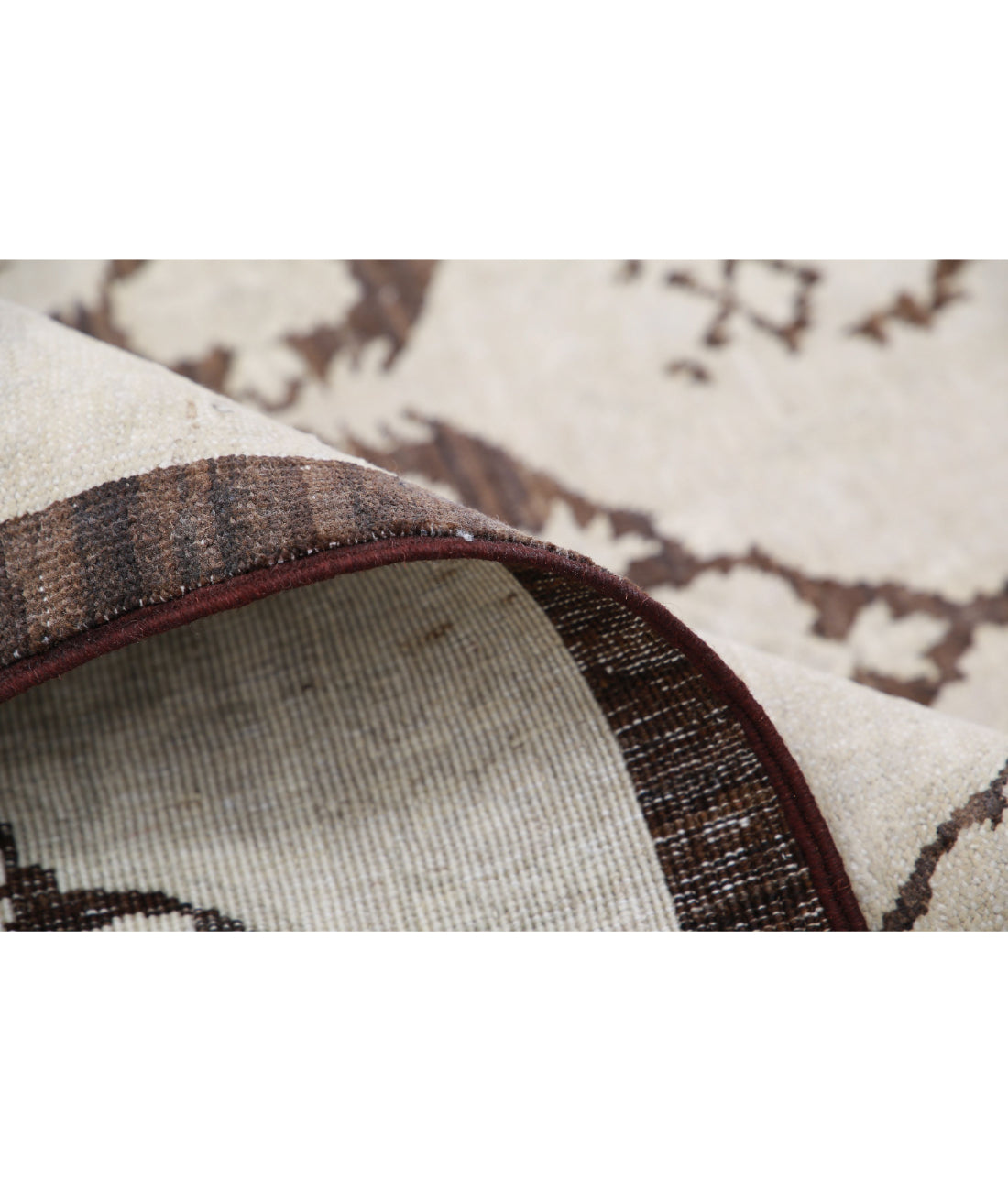 Hand Knotted Fine Serenity Wool Rug - 8'11'' x 11'8''