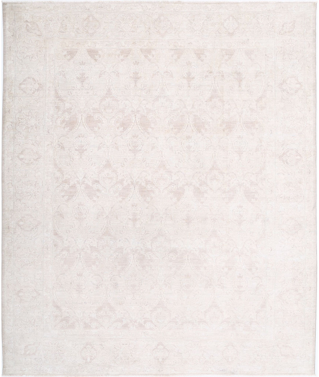 Hand Knotted Fine Serenity Wool Rug - 7'9'' x 9'6''