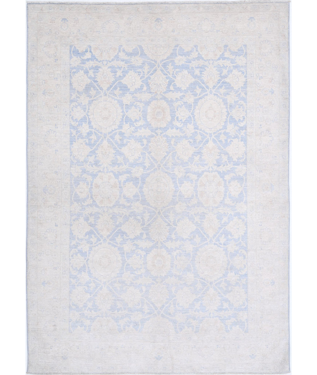 Hand Knotted Fine Serenity Wool Rug - 6'0'' x 8'7''