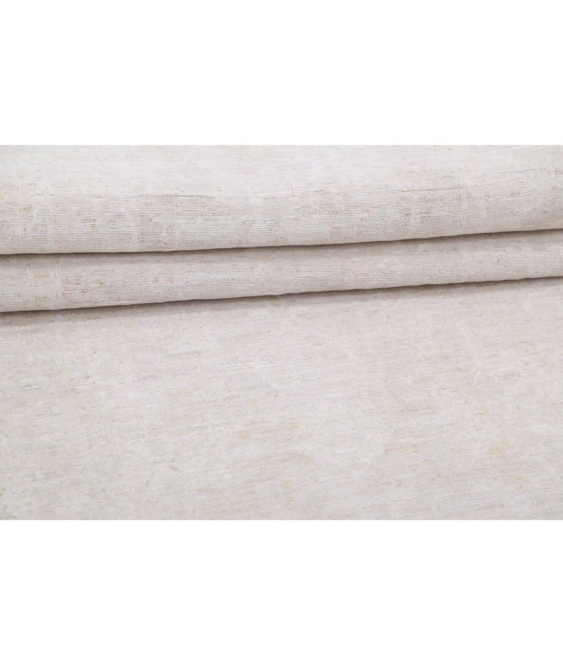 Hand Knotted Fine Serenity Wool Rug - 3'0'' x 10'1'' 3'0'' x 10'1'' (90 X 303) / Taupe / Ivory