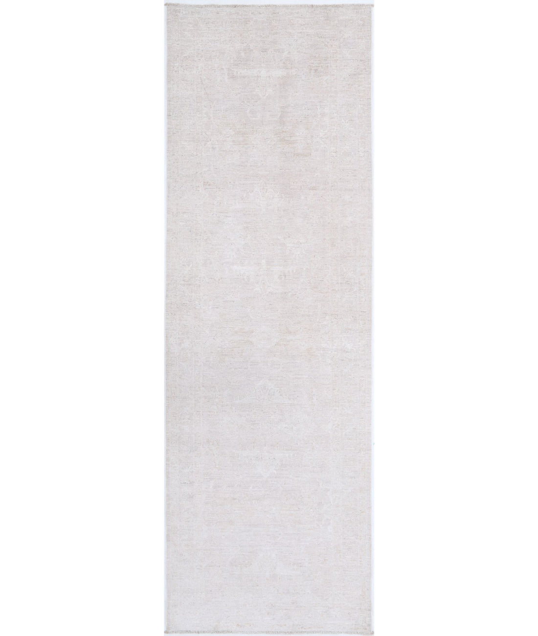 Hand Knotted Fine Serenity Wool Rug - 3'0'' x 10'1''