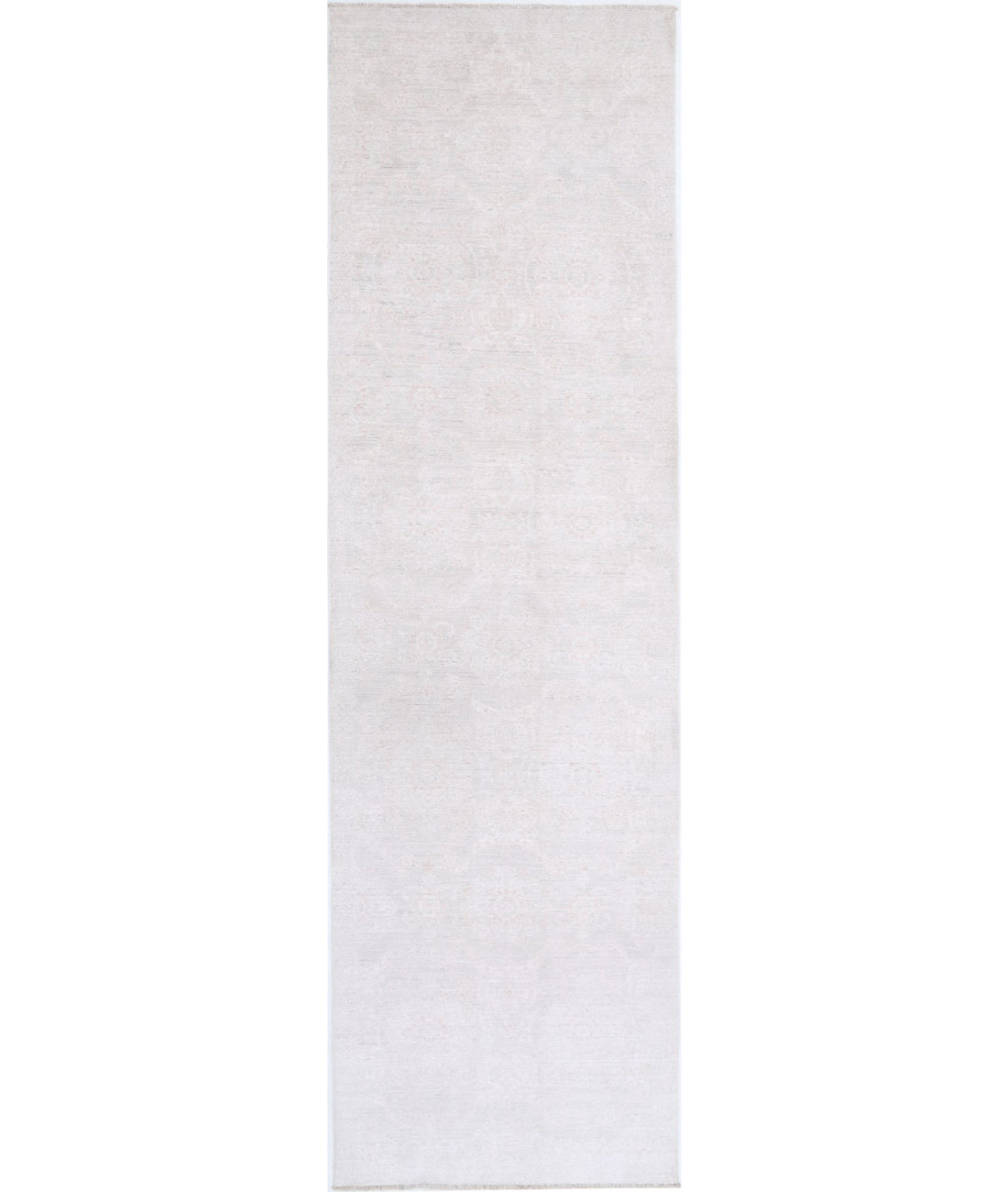 Hand Knotted Fine Serenity Wool Rug - 3'0'' x 11'0''
