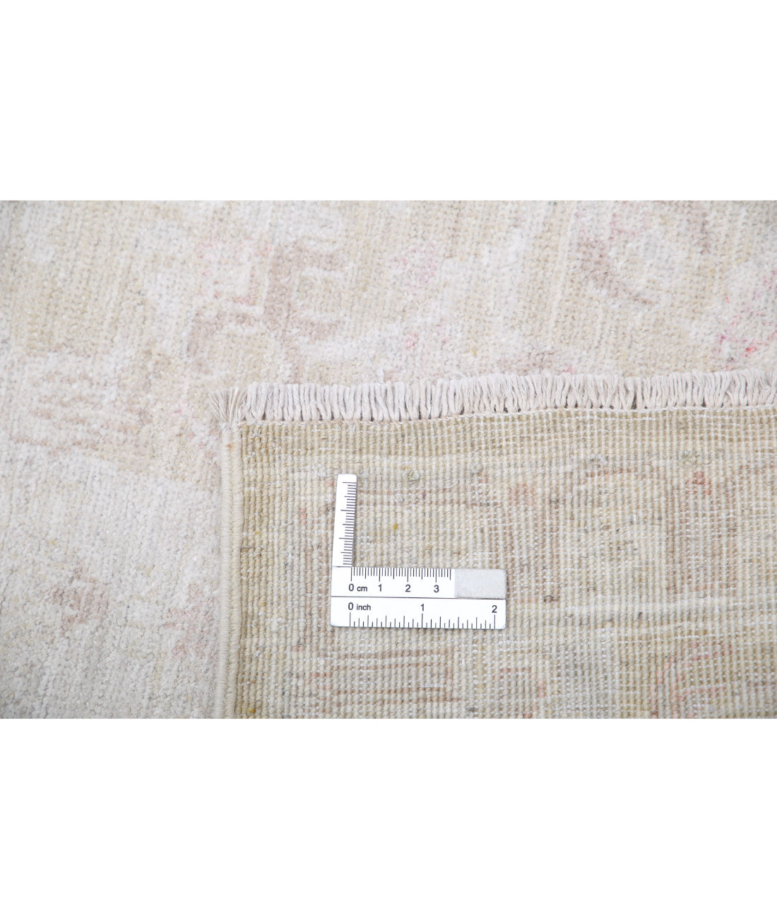 Hand Knotted Fine Serenity Wool Rug - 2'6'' x 10'5'' 2'6'' x 10'5'' (75 X 313) / Gold / Ivory