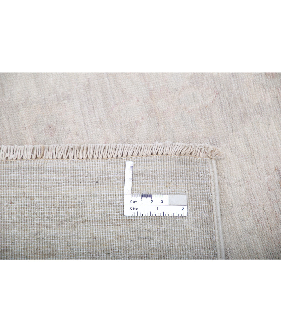 Hand Knotted Fine Serenity Wool Rug - 2'9'' x 10'2'' 2'9'' x 10'2'' (83 X 305) / Grey / Ivory