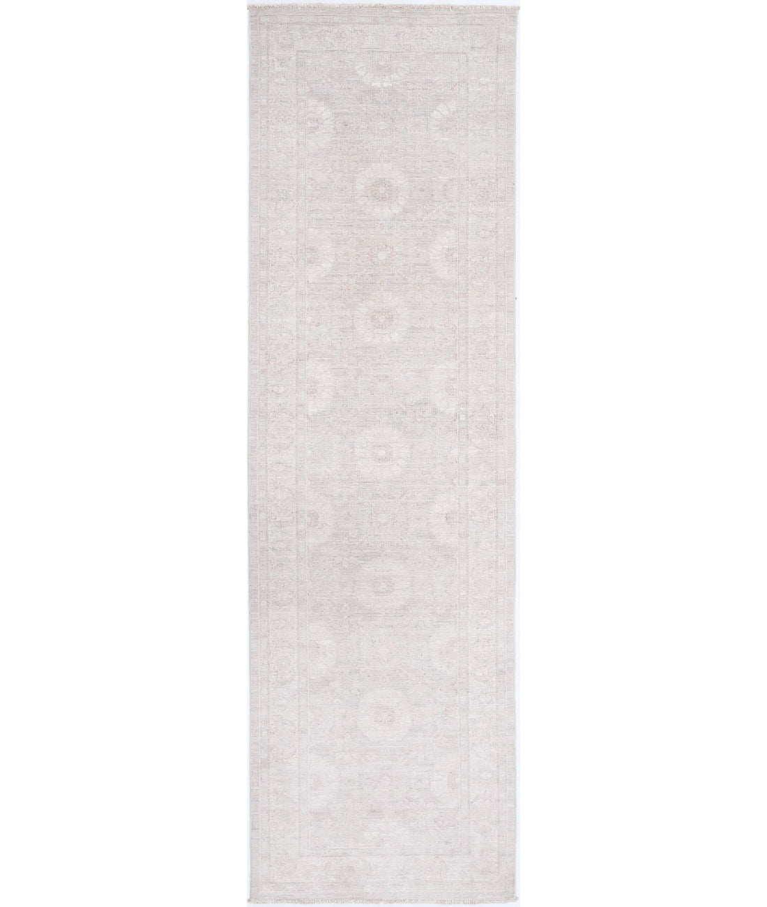 Hand Knotted Fine Serenity Wool Rug - 2'9'' x 10'2''