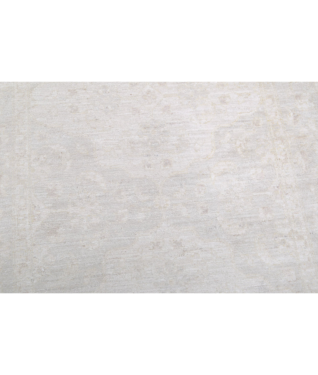 Hand Knotted Fine Serenity Wool Rug - 3'3'' x 10'2'' 3'3'' x 10'2'' (98 X 305) / Grey / Ivory