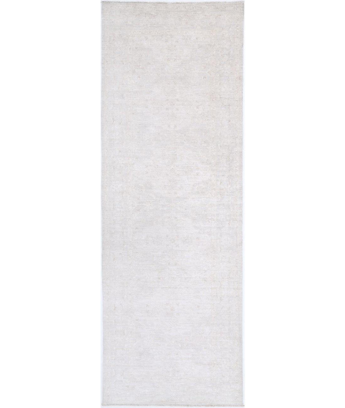 Hand Knotted Fine Serenity Wool Rug - 3'3'' x 10'2''