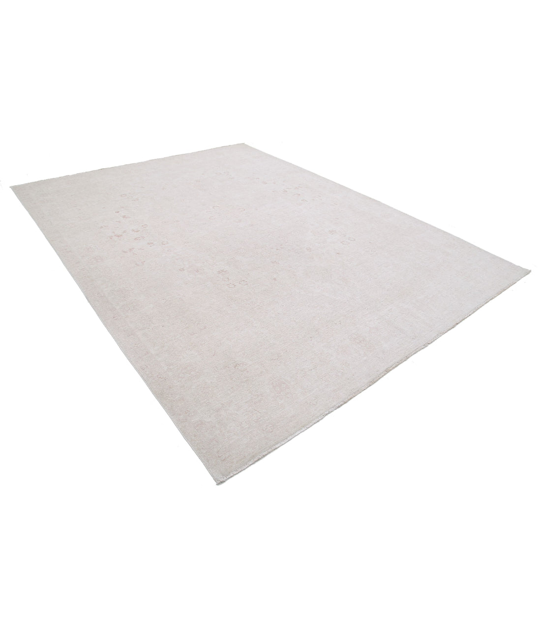 Hand Knotted Fine Serenity Wool Rug - 8'9'' x 11'3'' 8'9'' x 11'3'' (263 X 338) / Ivory / Ivory