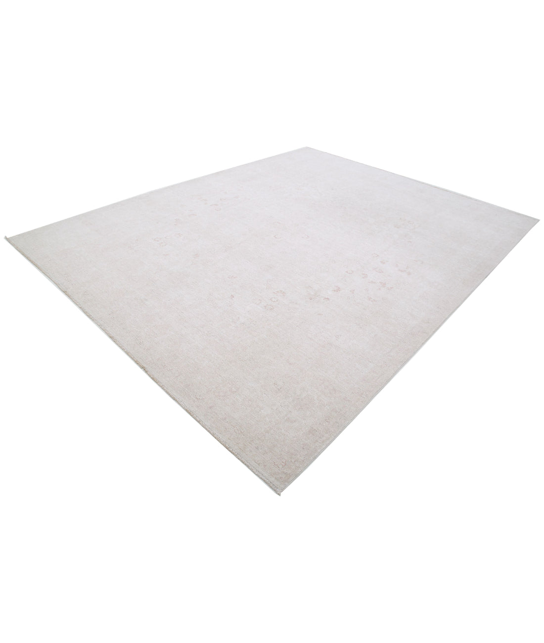 Hand Knotted Fine Serenity Wool Rug - 8'9'' x 11'3'' 8'9'' x 11'3'' (263 X 338) / Ivory / Ivory