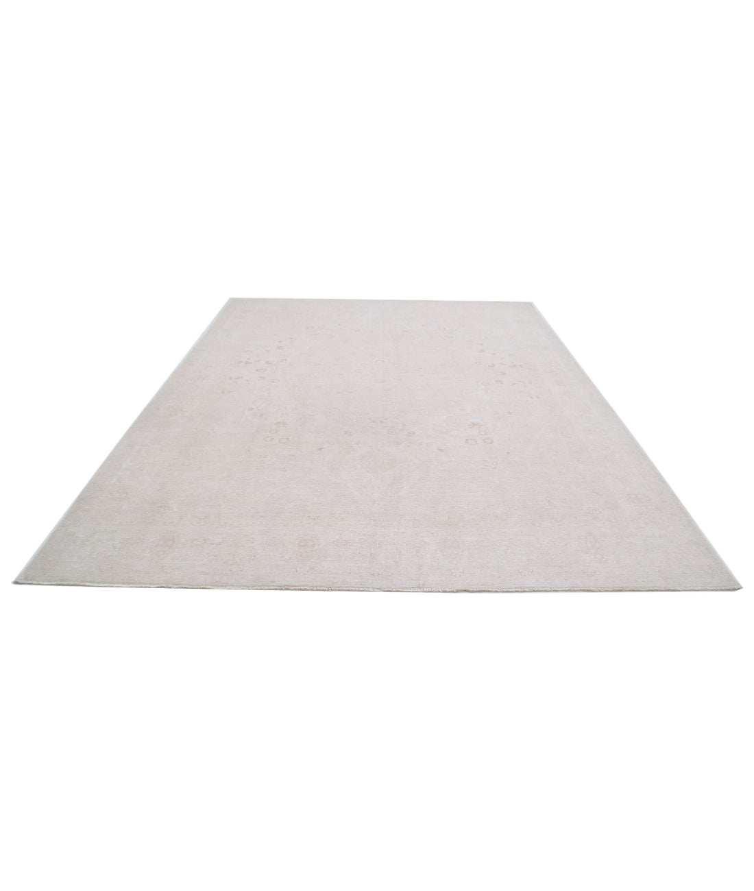 Hand Knotted Fine Serenity Wool Rug - 8'9'' x 11'3'' 8'9'' x 11'3'' (263 X 338) / Ivory / Ivory