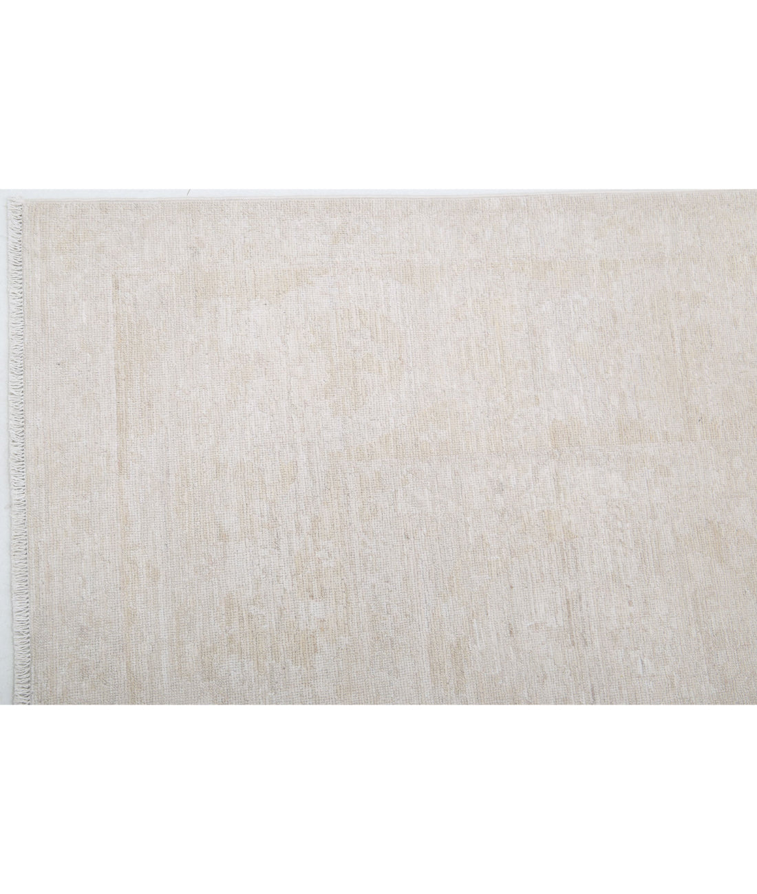 Hand Knotted Fine Serenity Wool Rug - 5'11'' x 8'9'' 5'11'' x 8'9'' (178 X 263) / Ivory / Ivory