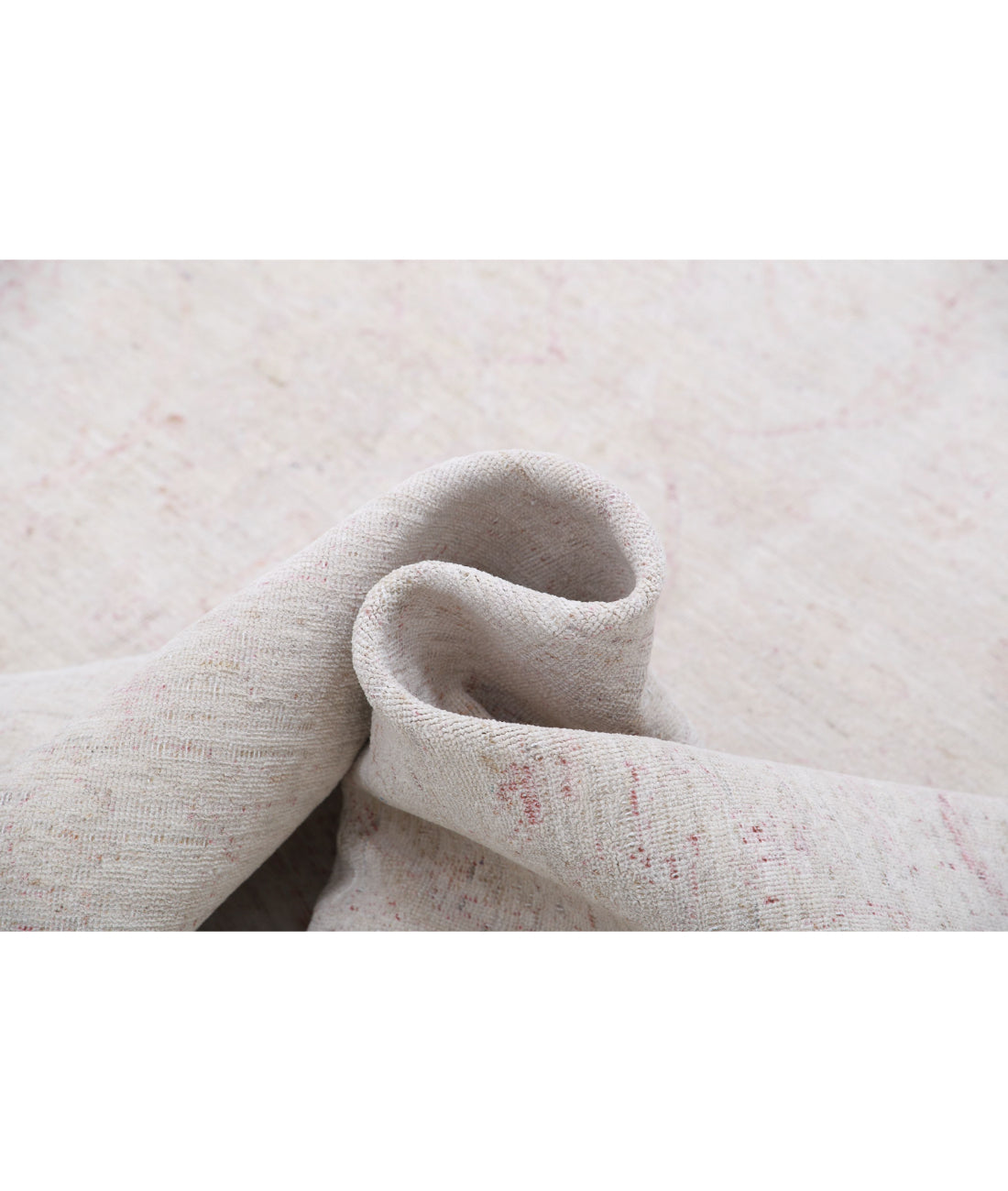 Hand Knotted Fine Serenity Wool Rug - 9'1'' x 11'2'' 9'1'' x 11'2'' (273 X 335) / Ivory / Ivory