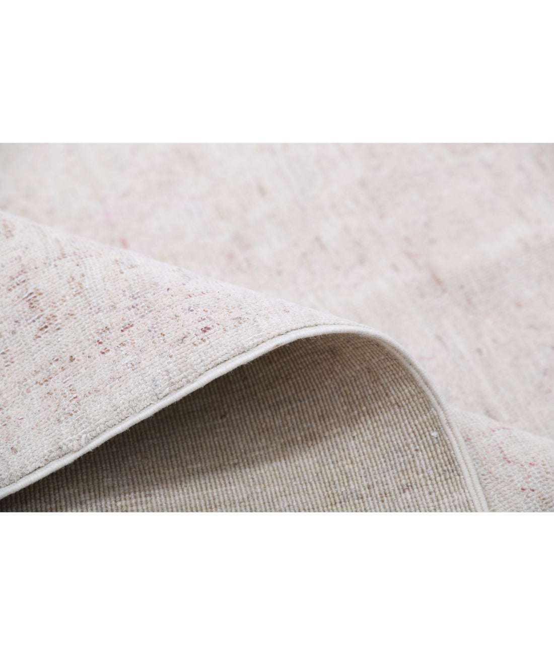 Hand Knotted Fine Serenity Wool Rug - 9'1'' x 11'2'' 9'1'' x 11'2'' (273 X 335) / Ivory / Ivory