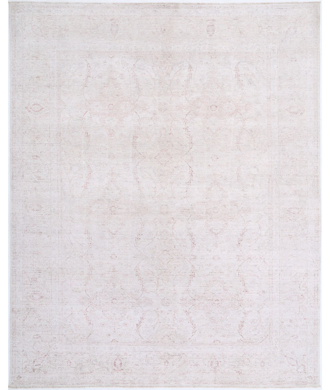 Hand Knotted Fine Serenity Wool Rug - 9'1'' x 11'2''
