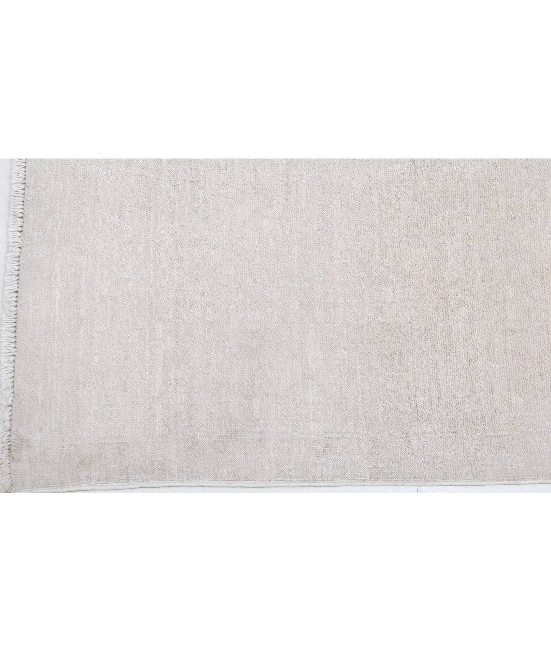 Hand Knotted Fine Serenity Wool Rug - 3'2'' x 9'10'' 3'2'' x 9'10'' (95 X 295) / Ivory / Ivory