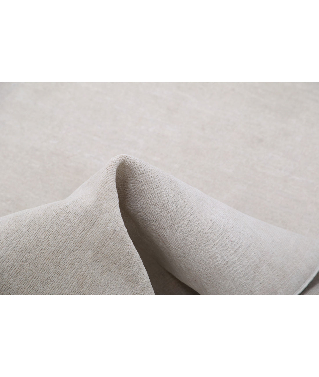 Hand Knotted Fine Serenity Wool Rug - 3'2'' x 9'10'' 3'2'' x 9'10'' (95 X 295) / Ivory / Ivory