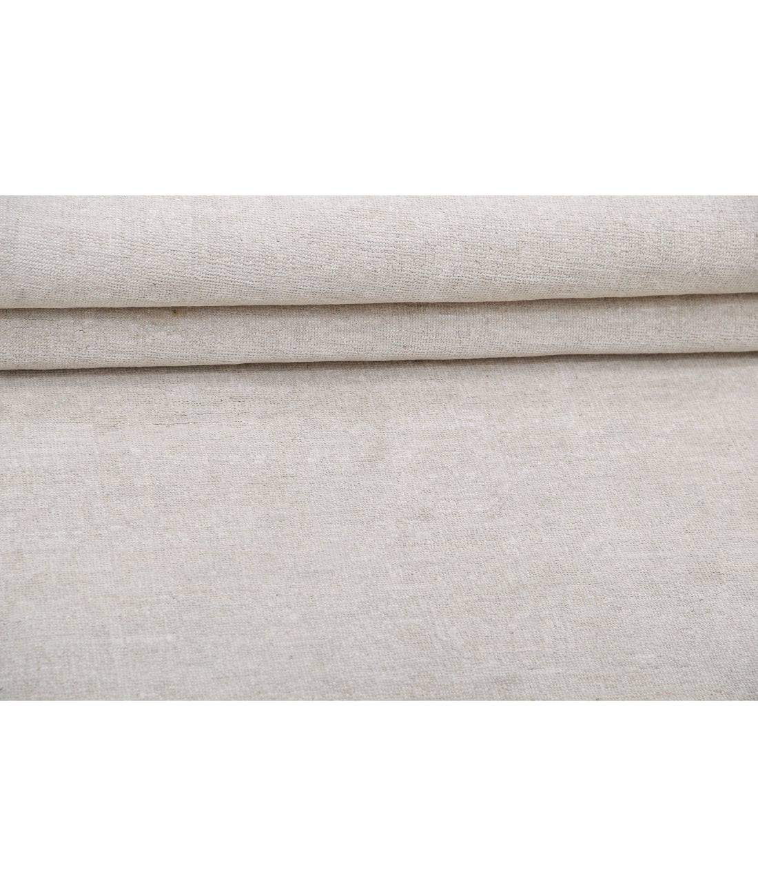 Hand Knotted Fine Serenity Wool Rug - 3'2'' x 9'10'' 3'2'' x 9'10'' (95 X 295) / Ivory / Ivory