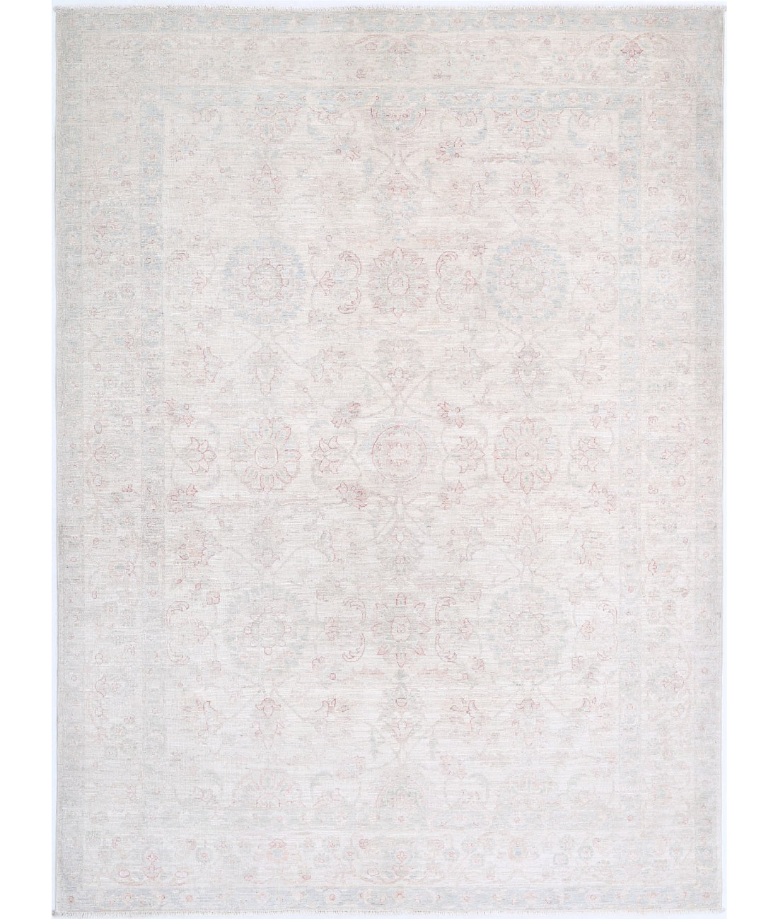 Hand Knotted Fine Serenity Wool Rug - 6'2'' x 8'5''