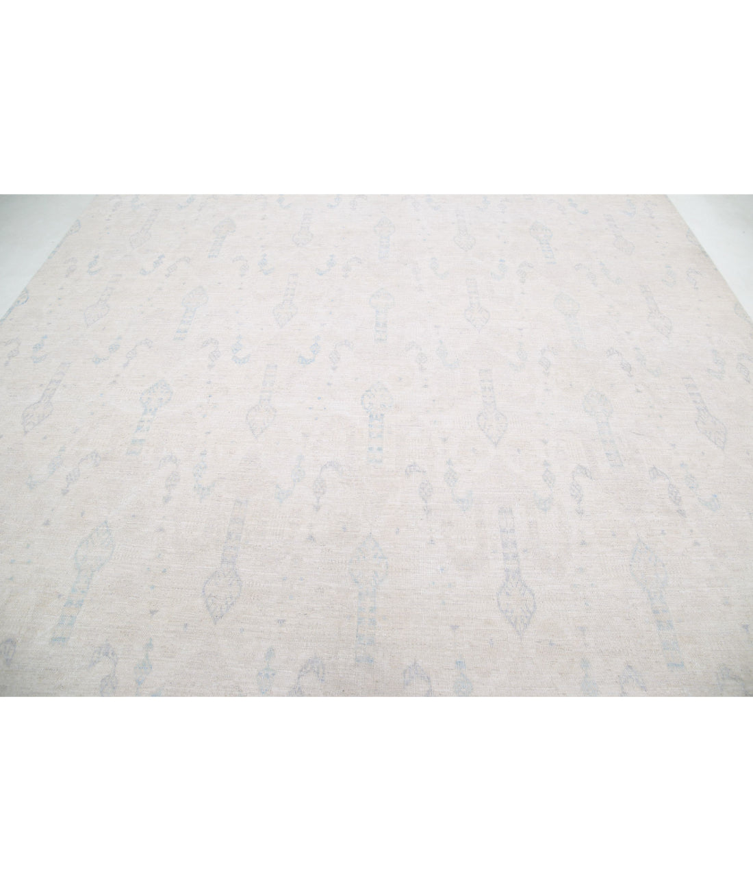 Hand Knotted Fine Serenity Wool Rug - 9'10'' x 14'2'' 9'10'' x 14'2'' (295 X 425) / Ivory / Ivory