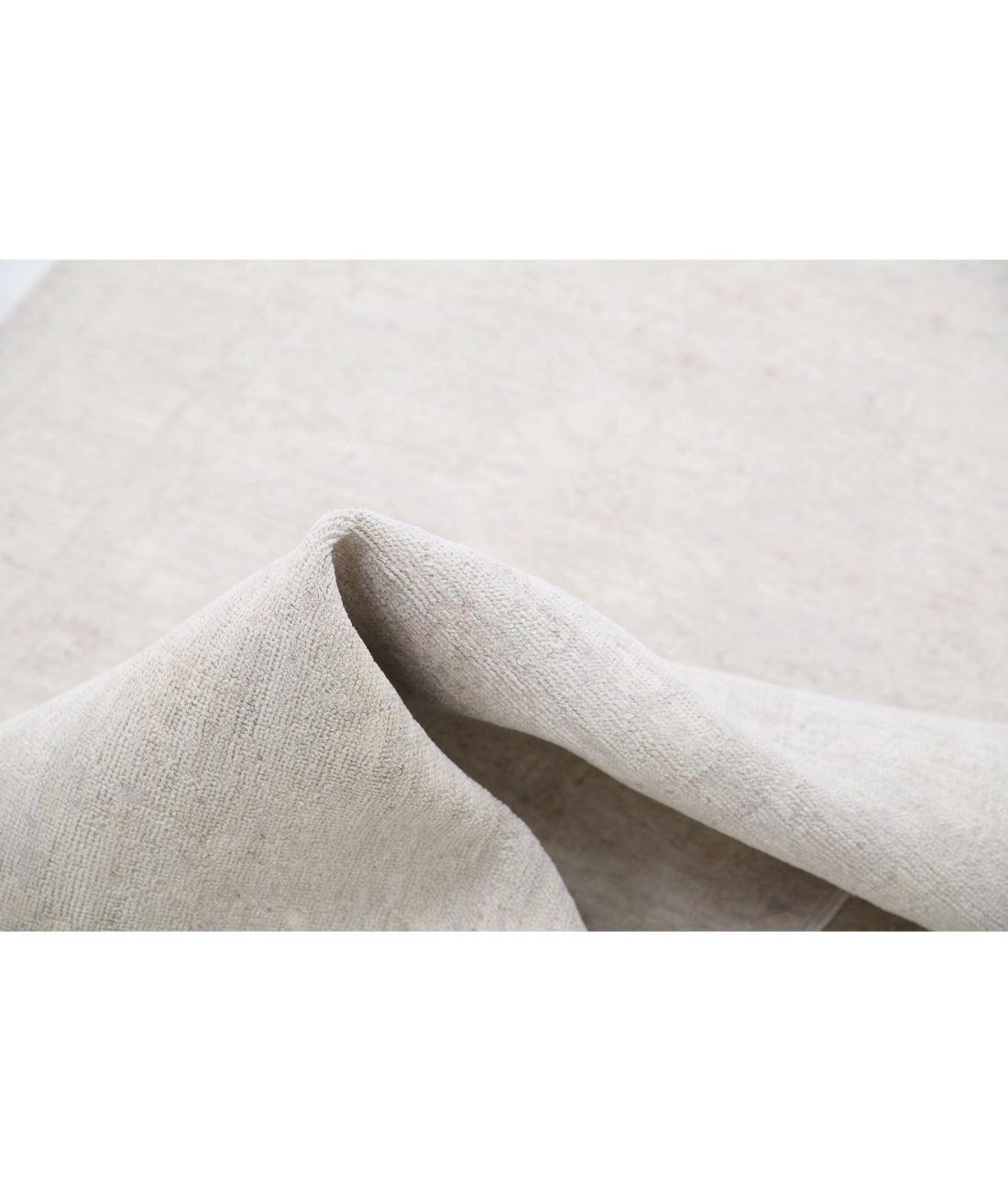 Hand Knotted Fine Serenity Wool Rug - 2'10'' x 10'0'' 2'10'' x 10'0'' (85 X 300) / Grey / Ivory