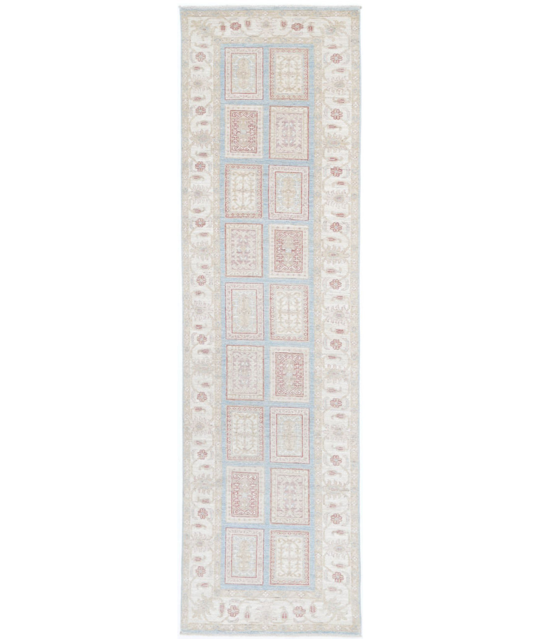 Hand Knotted Serenity Wool Rug - 2'7'' x 10'1''