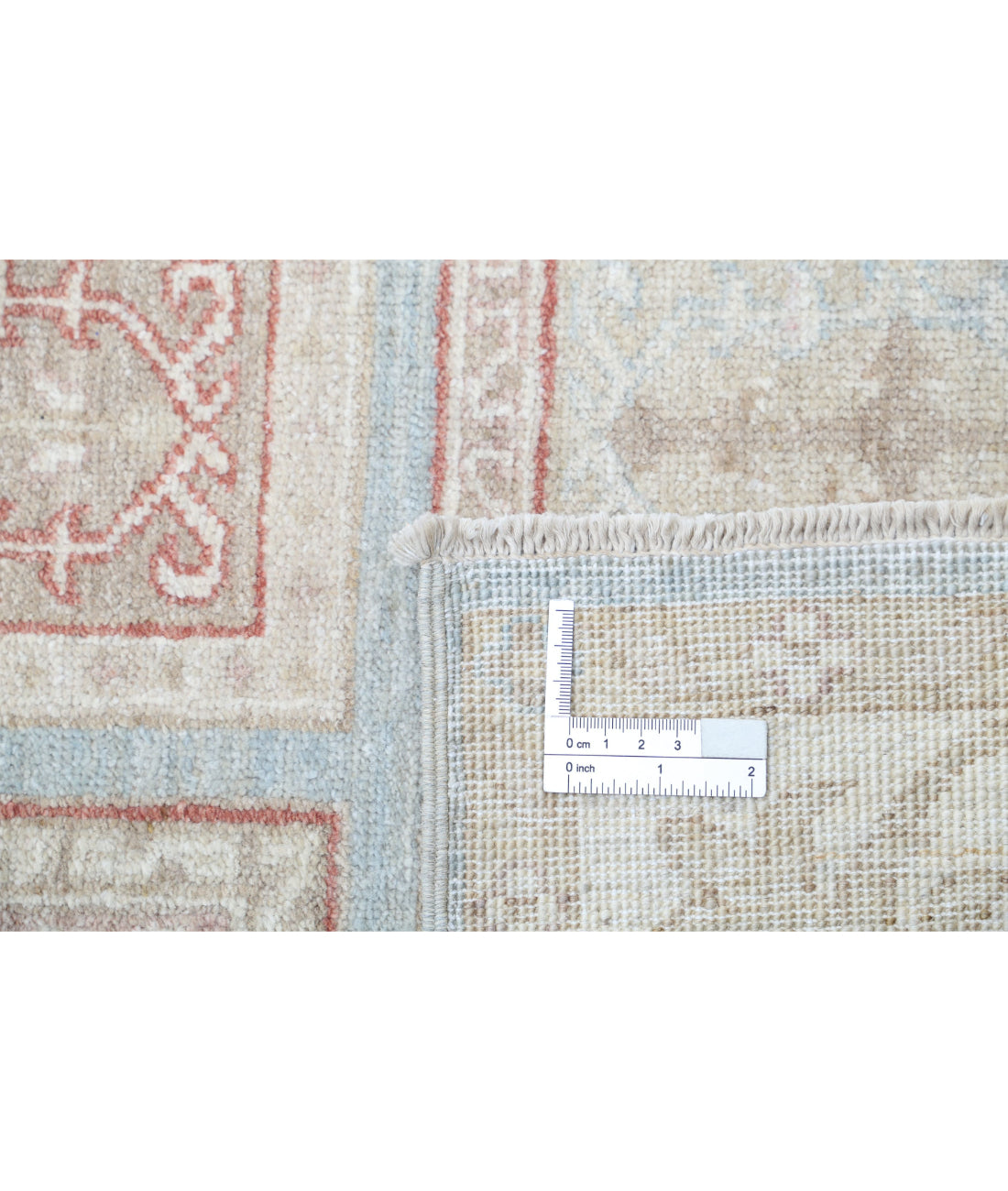 Hand Knotted Bakhtiari Wool Rug - 2'7'' x 9'7'' 2'7'' x 9'7'' (78 X 288) / Blue / Ivory