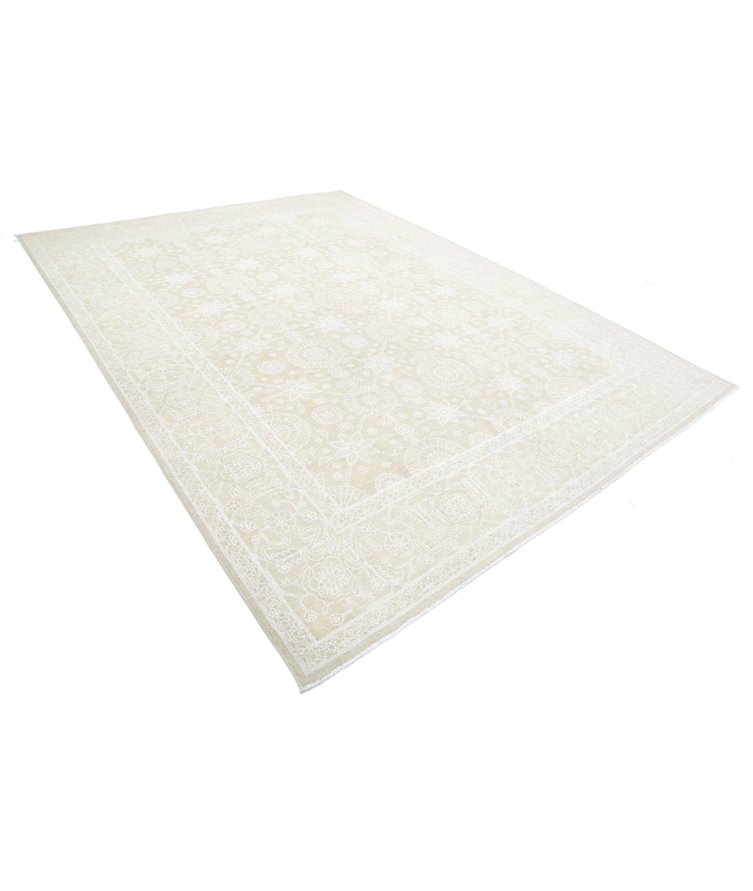 Alfombra de lana fina Serenity anudada a mano - 8'11'' x 12'0''
