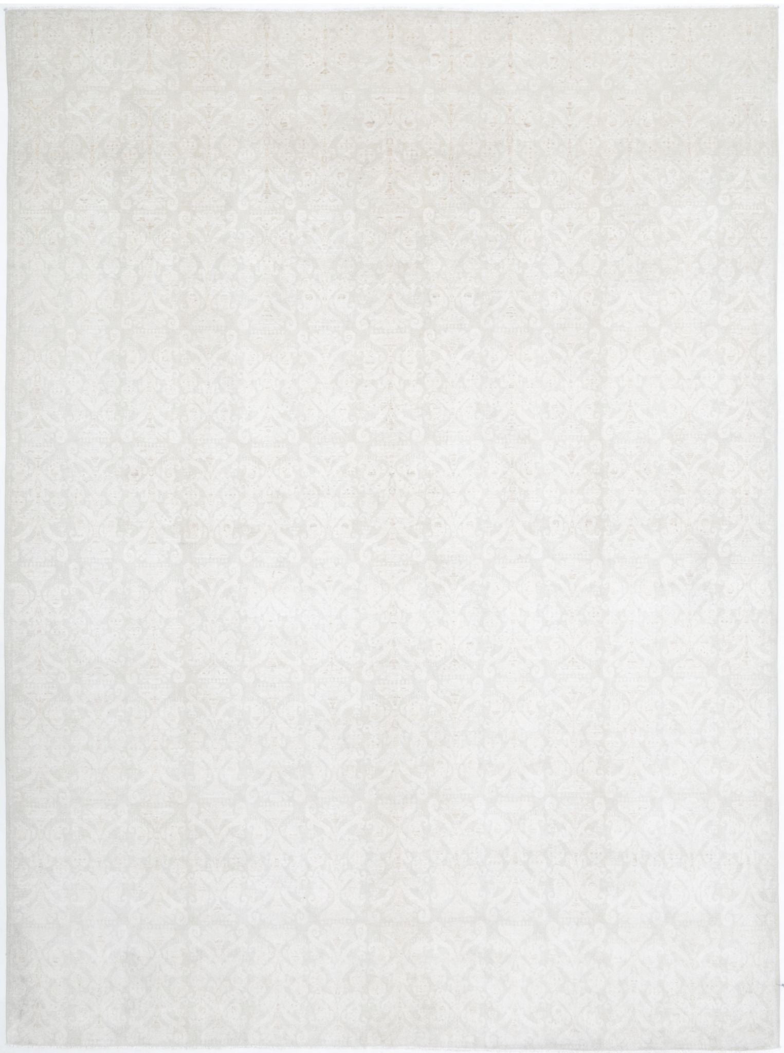 Hand Knotted Fine Serenity Wool Rug - 10'1'' x 13'8''