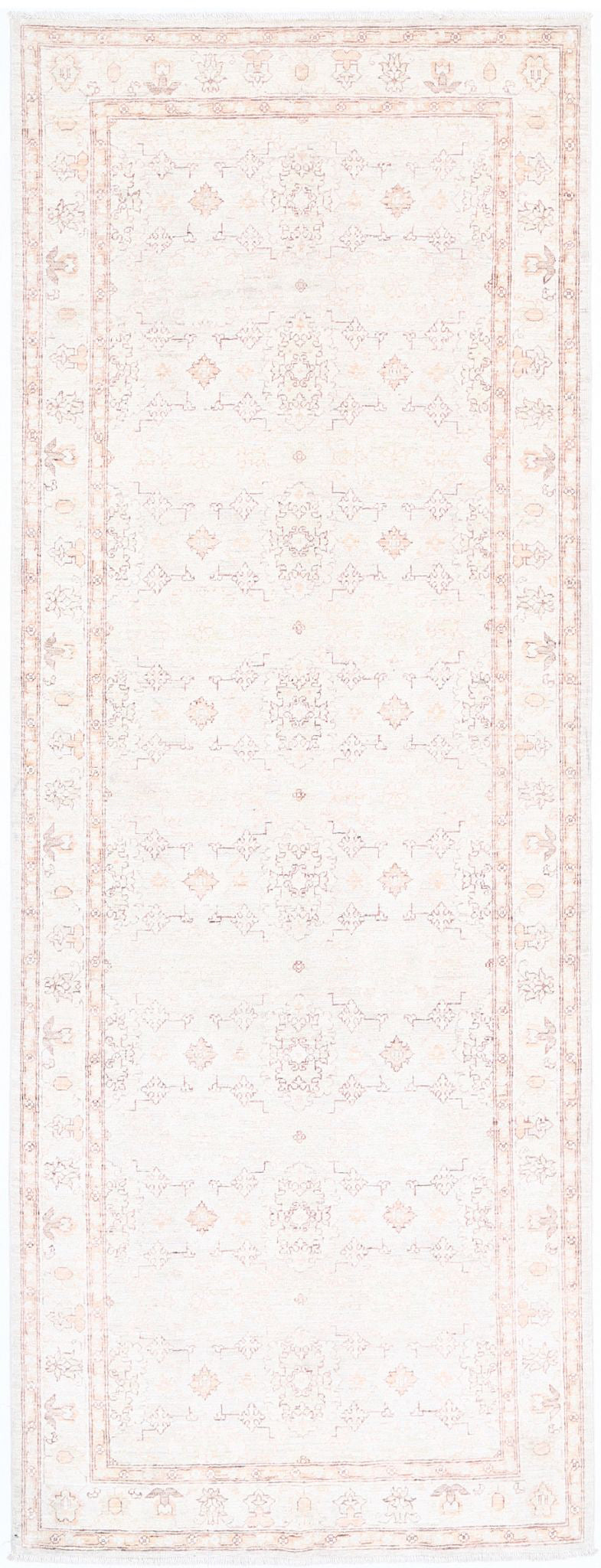 Hand Knotted Fine Serenity Wool Rug - 3&#39;10&#39;&#39; x 10&#39;8&#39;&#39;