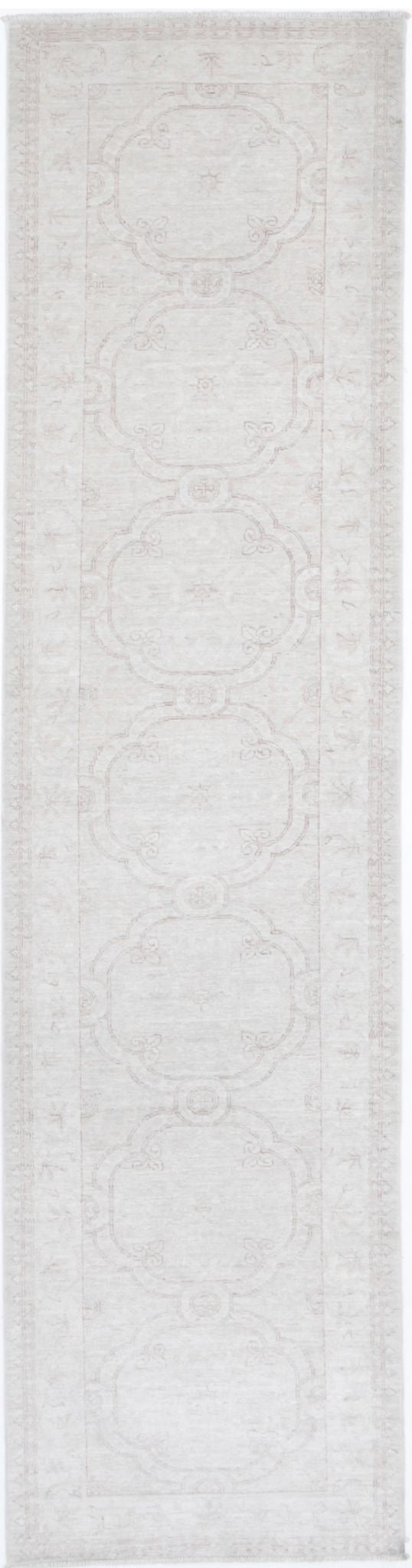 Hand Knotted Fine Serenity Wool Rug - 2'4'' x 10'0''