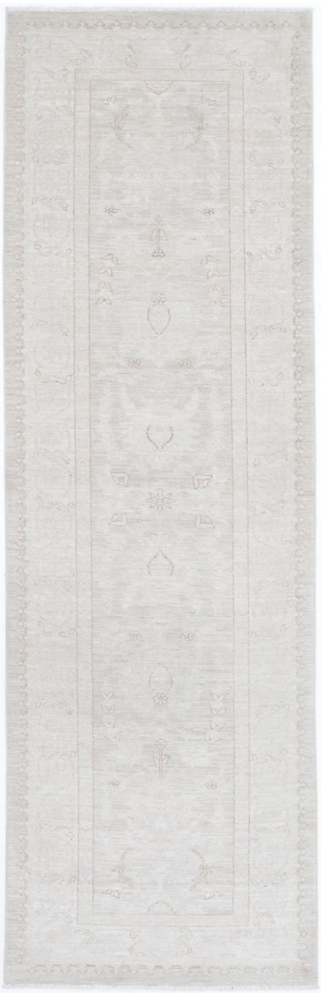 Hand Knotted Fine Serenity Wool Rug - 2'6'' x 8'10''