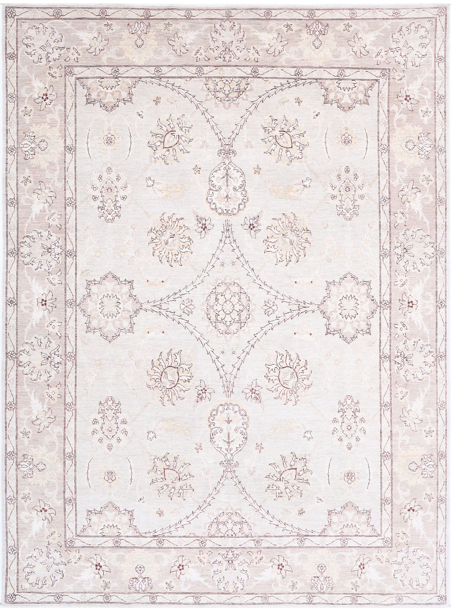 Hand Knotted Fine Serenity Wool Rug - 8'3'' x 10'10''