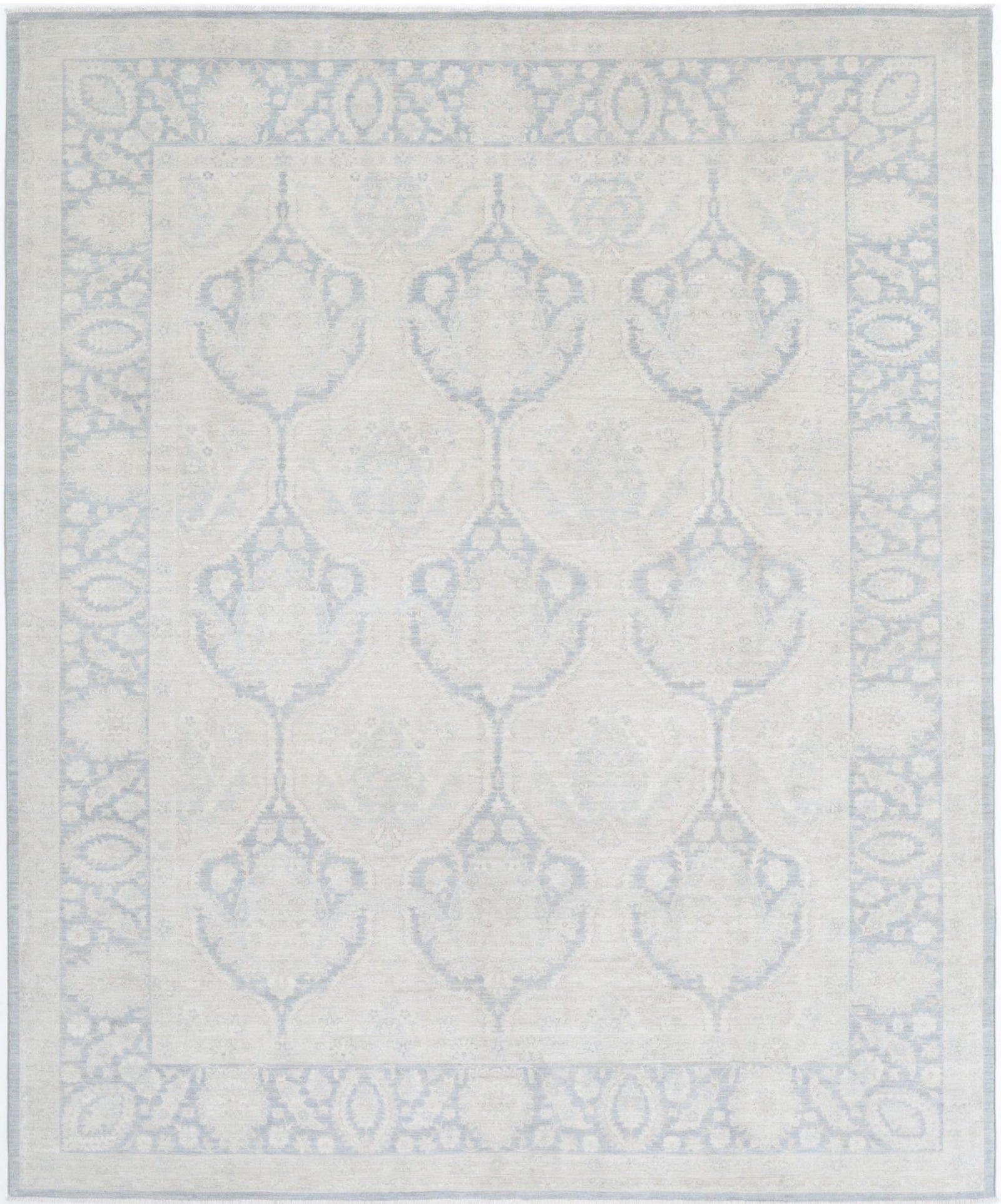 Hand Knotted Fine Serenity Wool Rug - 8'0'' x 9'8''