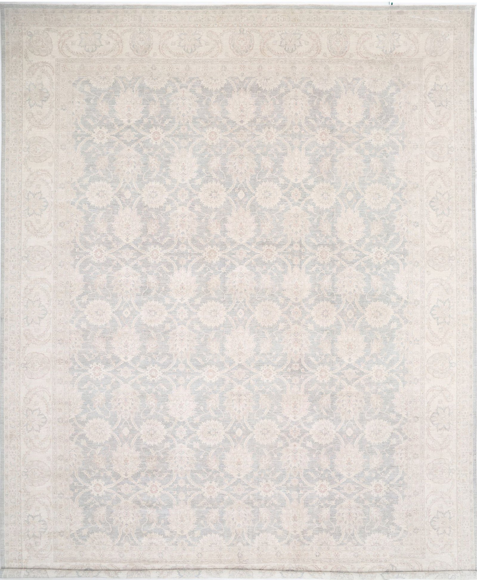 Hand Knotted Fine Serenity Wool Rug - 17'8'' x 22'0''
