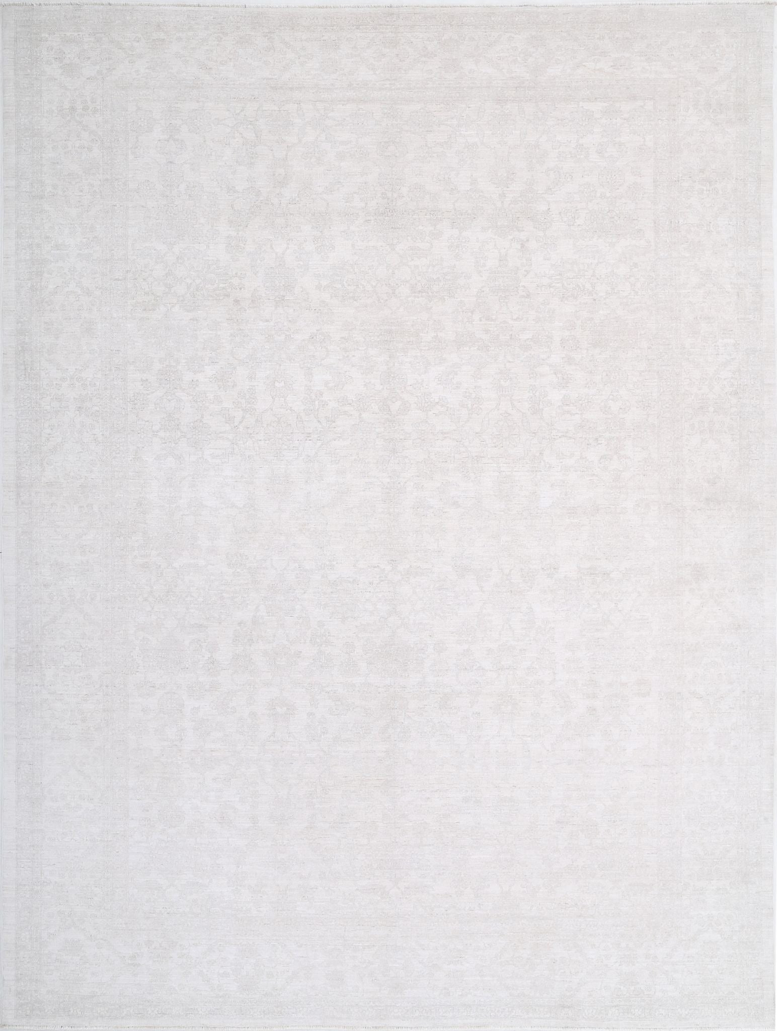 Hand Knotted Fine Serenity Wool Rug - 10'2'' x 13'4''