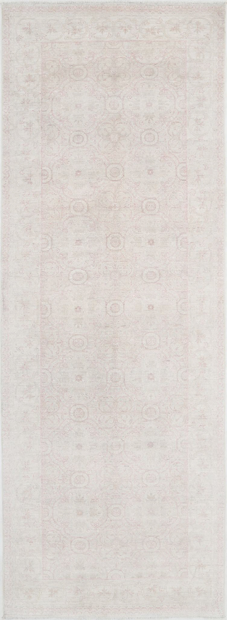Hand Knotted Fine Serenity Wool Rug - 3'11'' x 11'0''