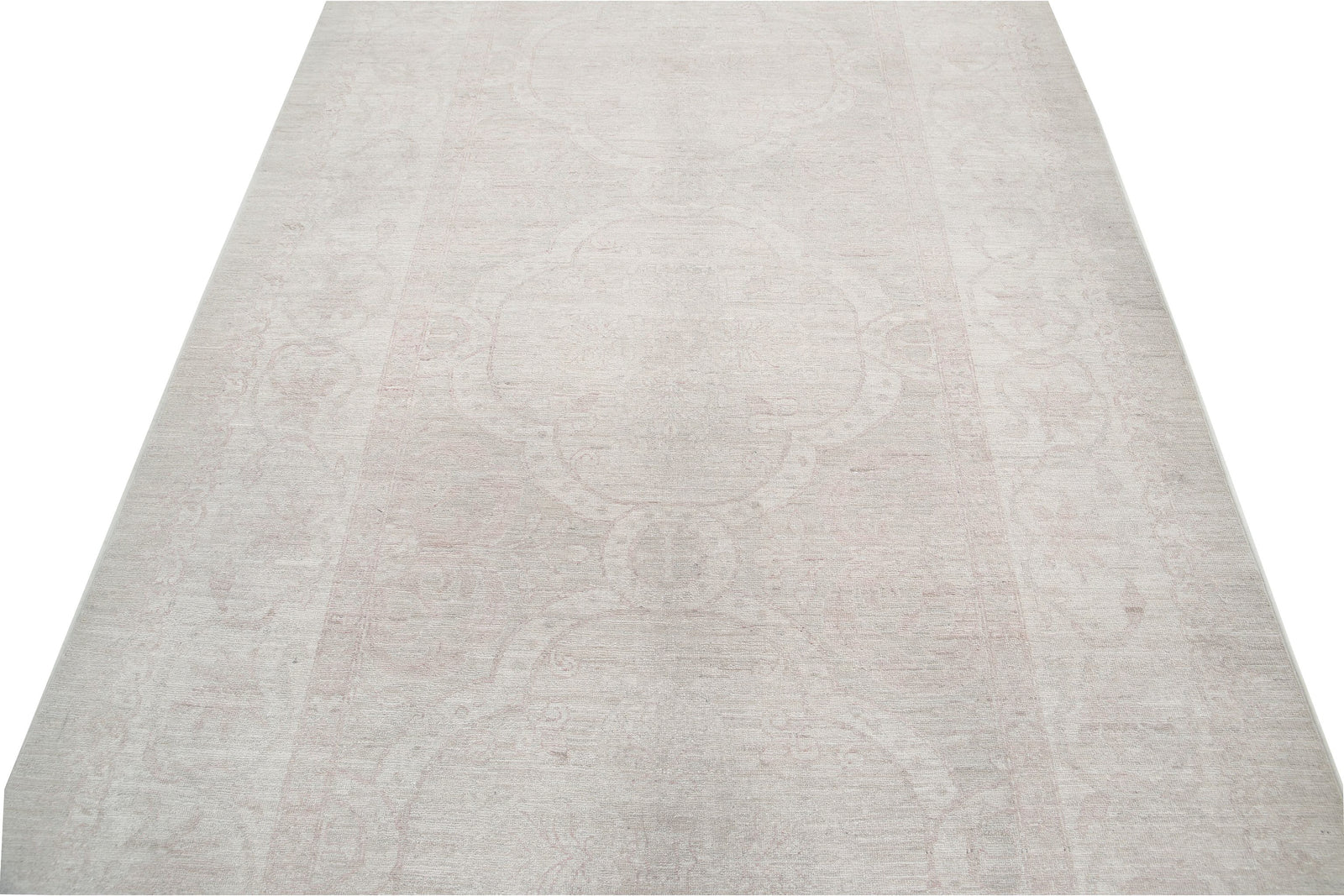 Hand Knotted Fine Serenity Wool Rug - 5'3'' x 9'9''
