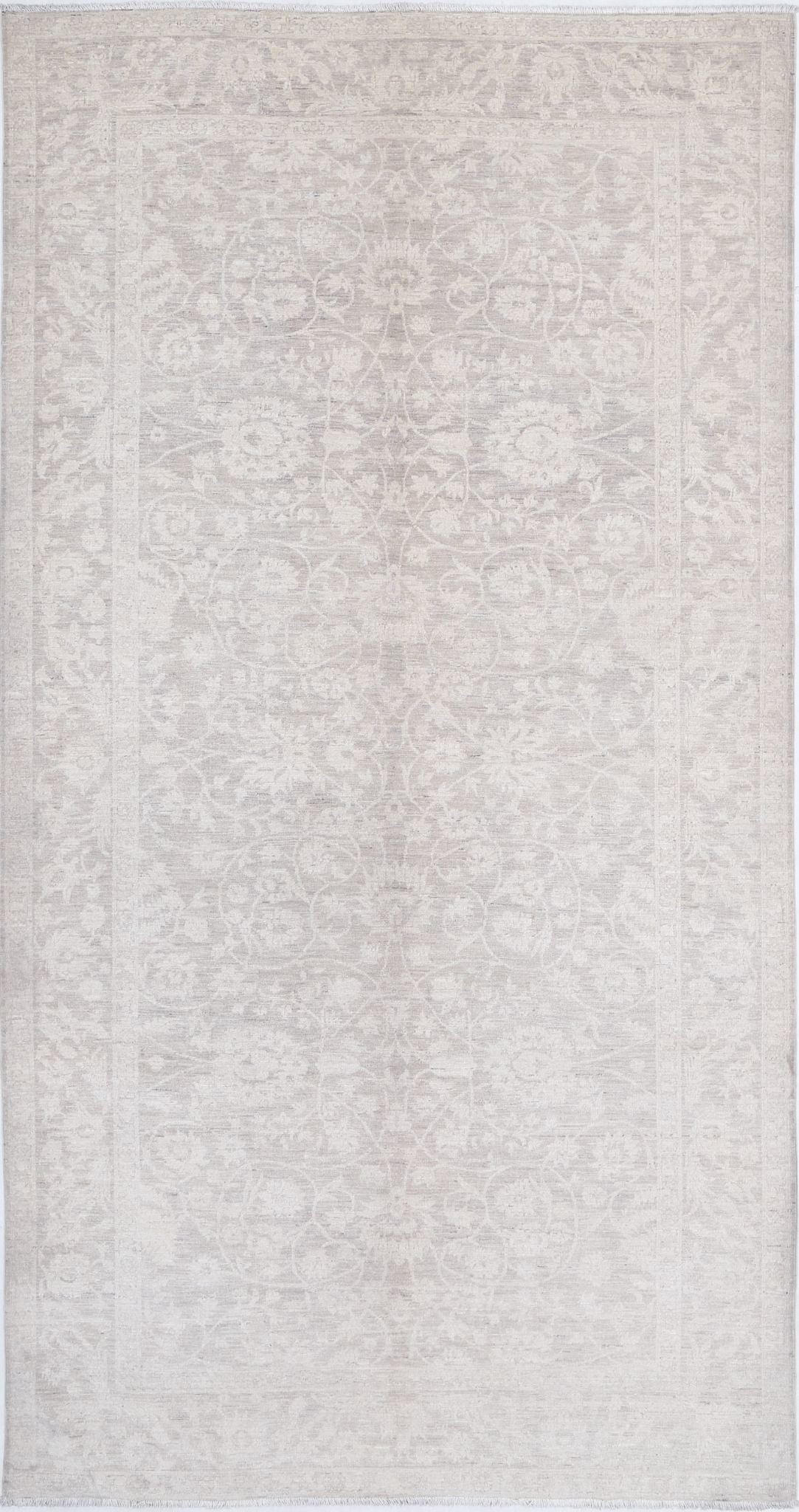 Hand Knotted Fine Serenity Wool Rug - 6'0'' x 11'5''