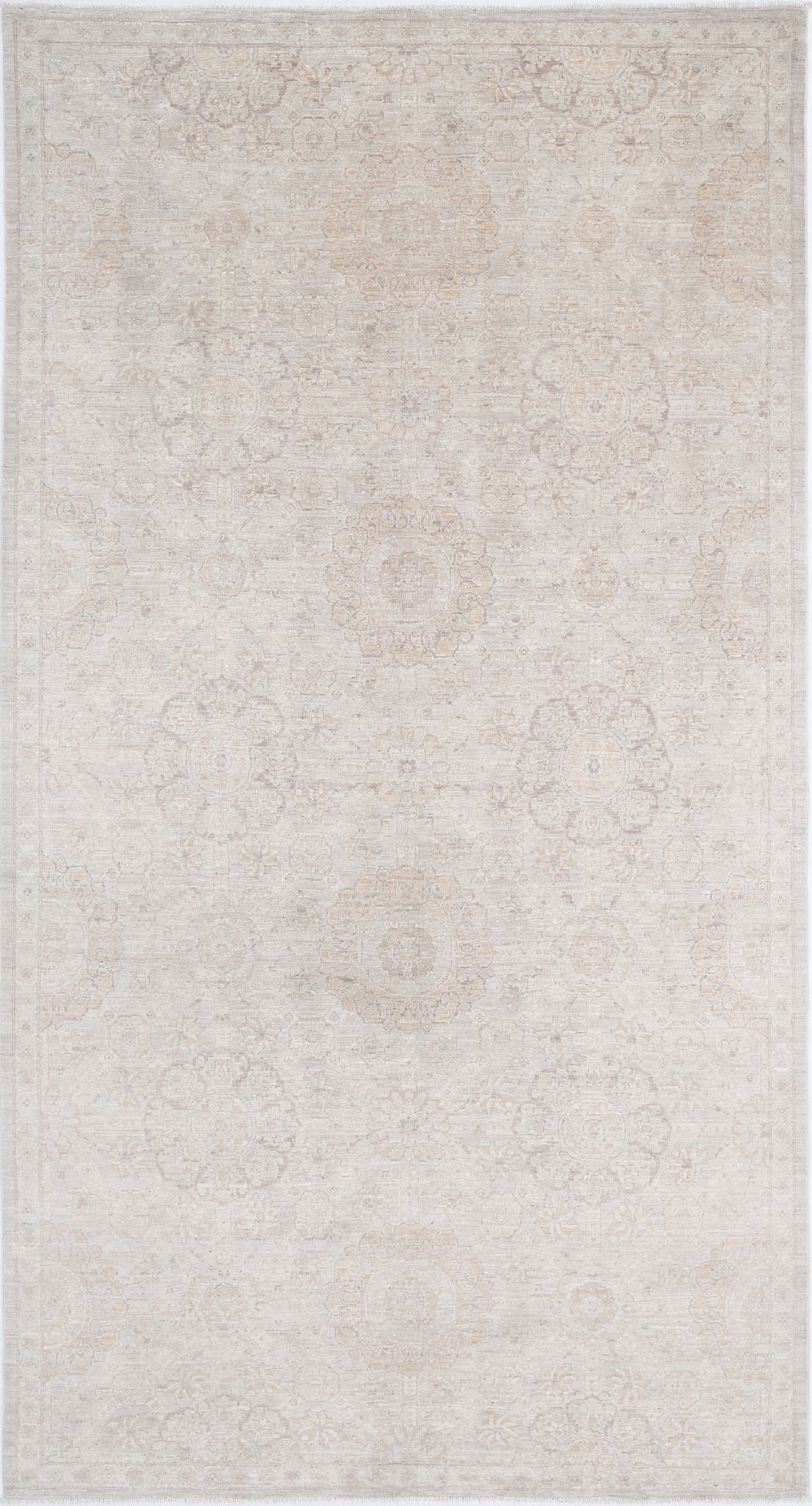 Hand Knotted Fine Serenity Wool Rug - 6'0'' x 11'6''
