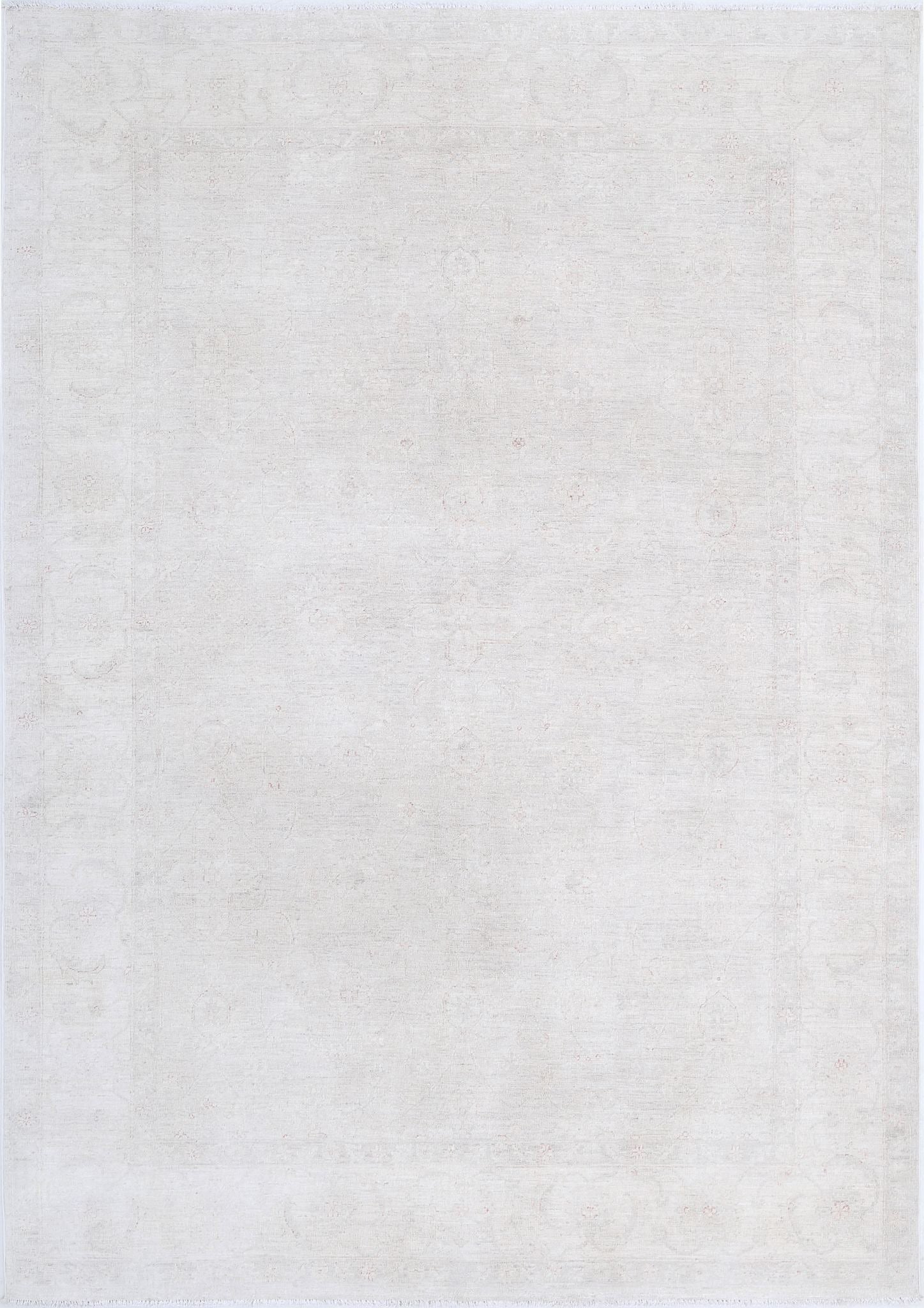 Hand Knotted Fine Serenity Wool Rug - 5'11'' x 8'4''