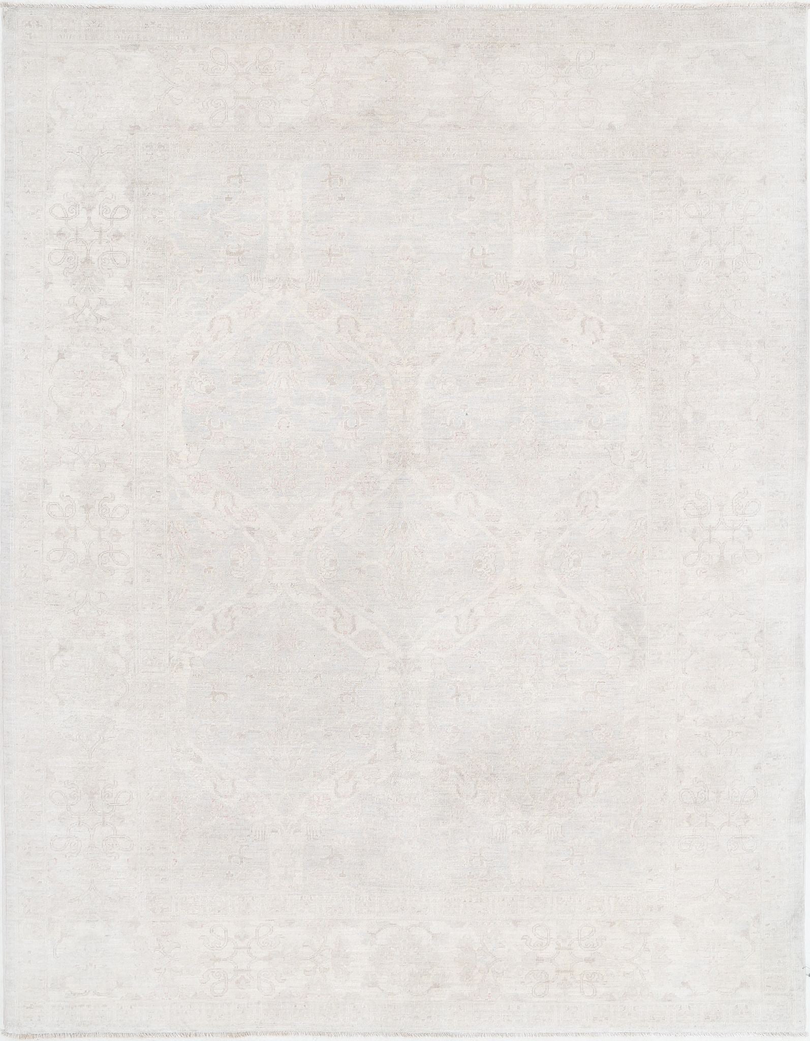 Hand Knotted Fine Serenity Wool Rug - 6'1'' x 7'11''