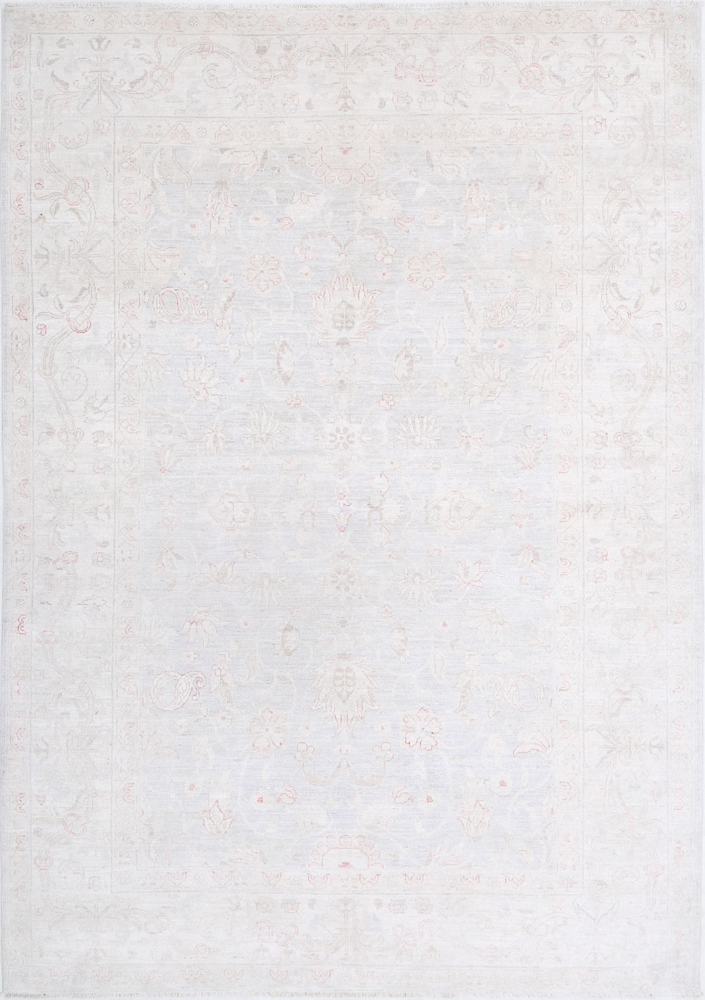 Hand Knotted Fine Serenity Wool Rug - 6'0'' x 8'7''