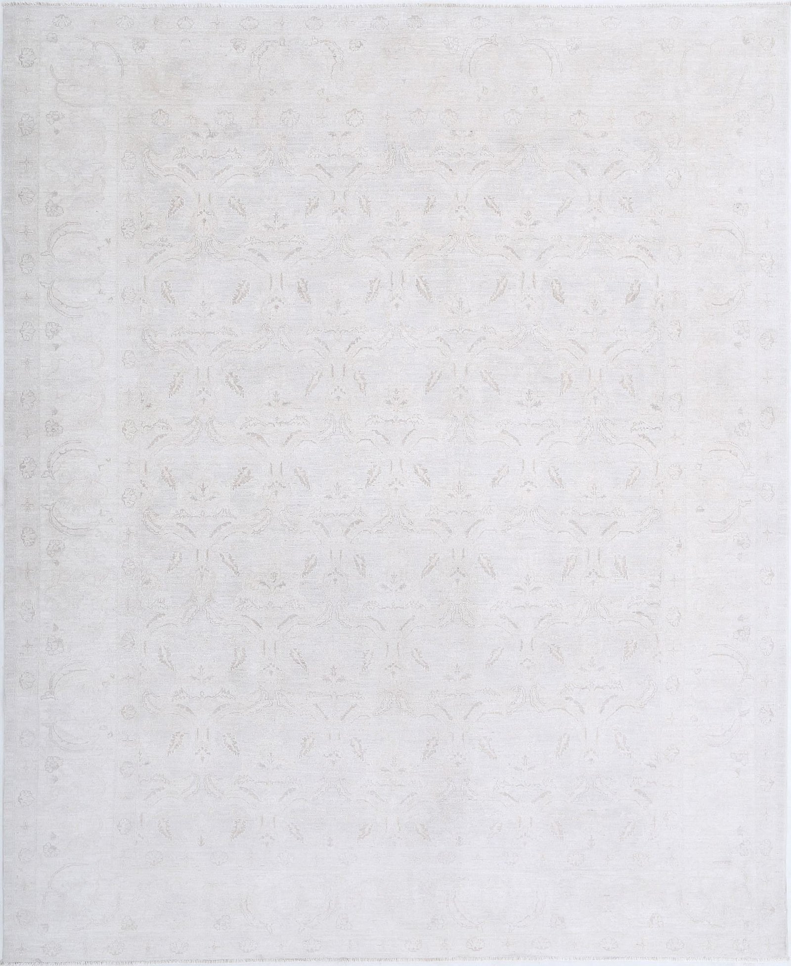 Hand Knotted Fine Serenity Wool Rug - 8'0'' x 9'11''