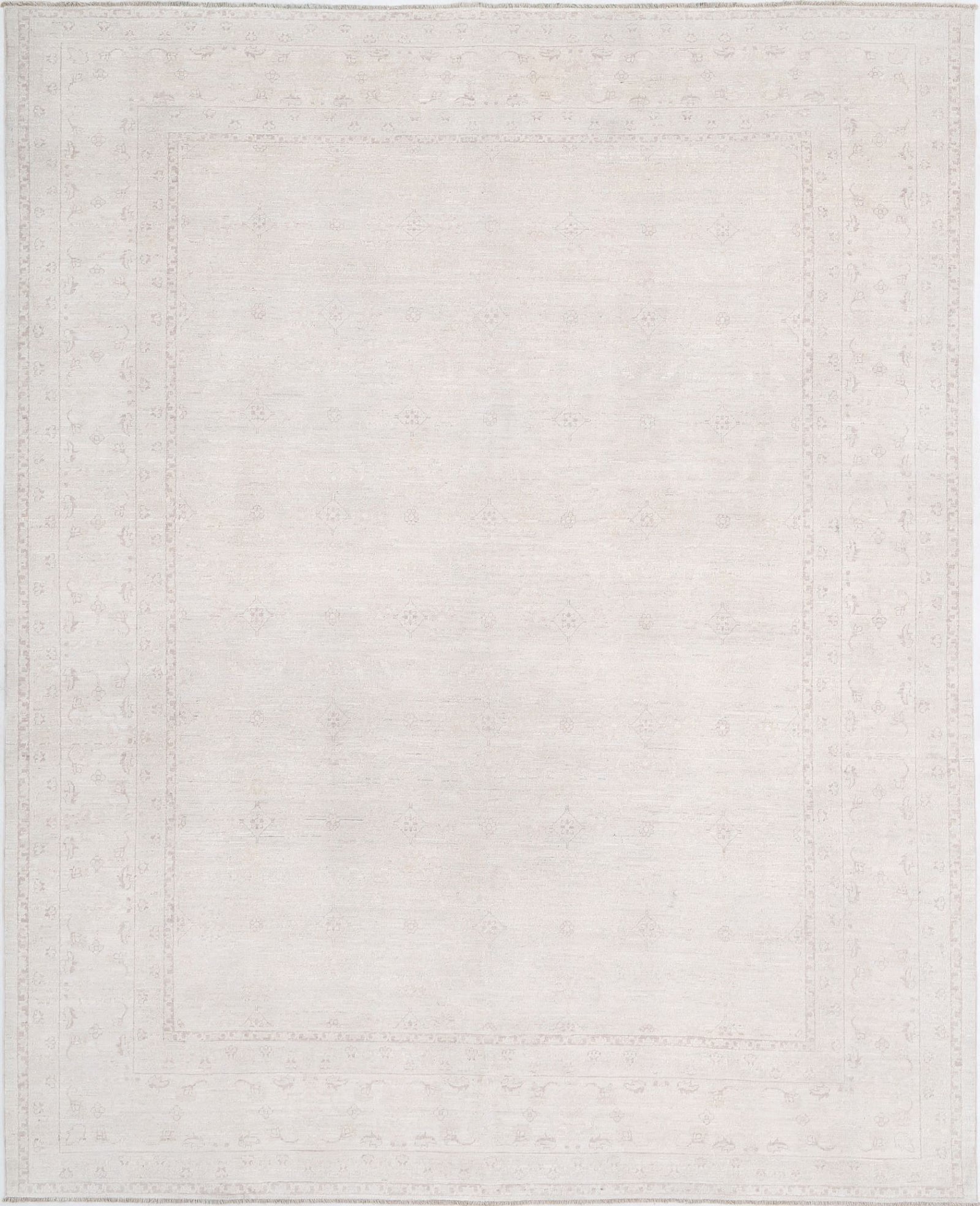 Hand Knotted Fine Serenity Wool Rug - 8'1'' x 9'10''