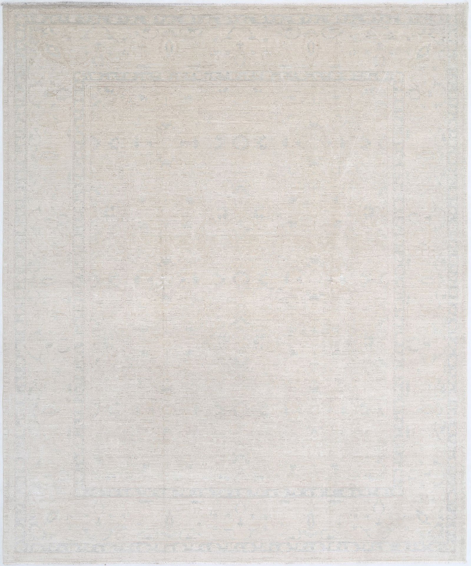 Hand Knotted Fine Serenity Wool Rug - 8'2'' x 9'9''