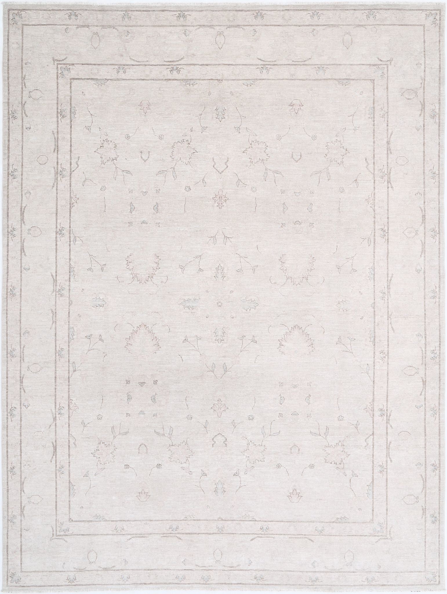 Hand Knotted Fine Serenity Wool Rug - 7'9'' x 10'3''