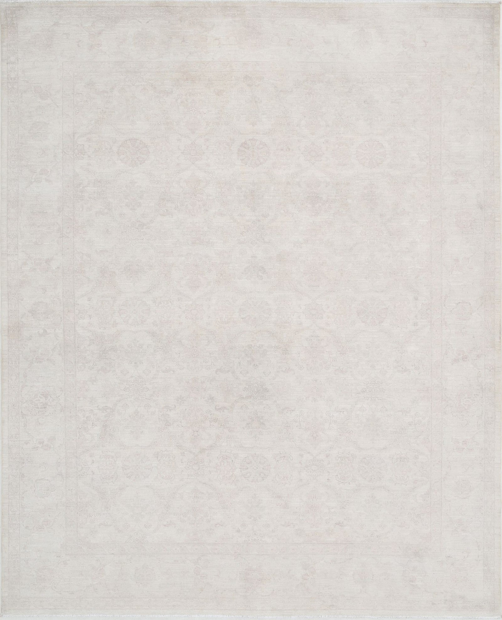 Hand Knotted Fine Serenity Wool Rug - 8'0'' x 10'2''