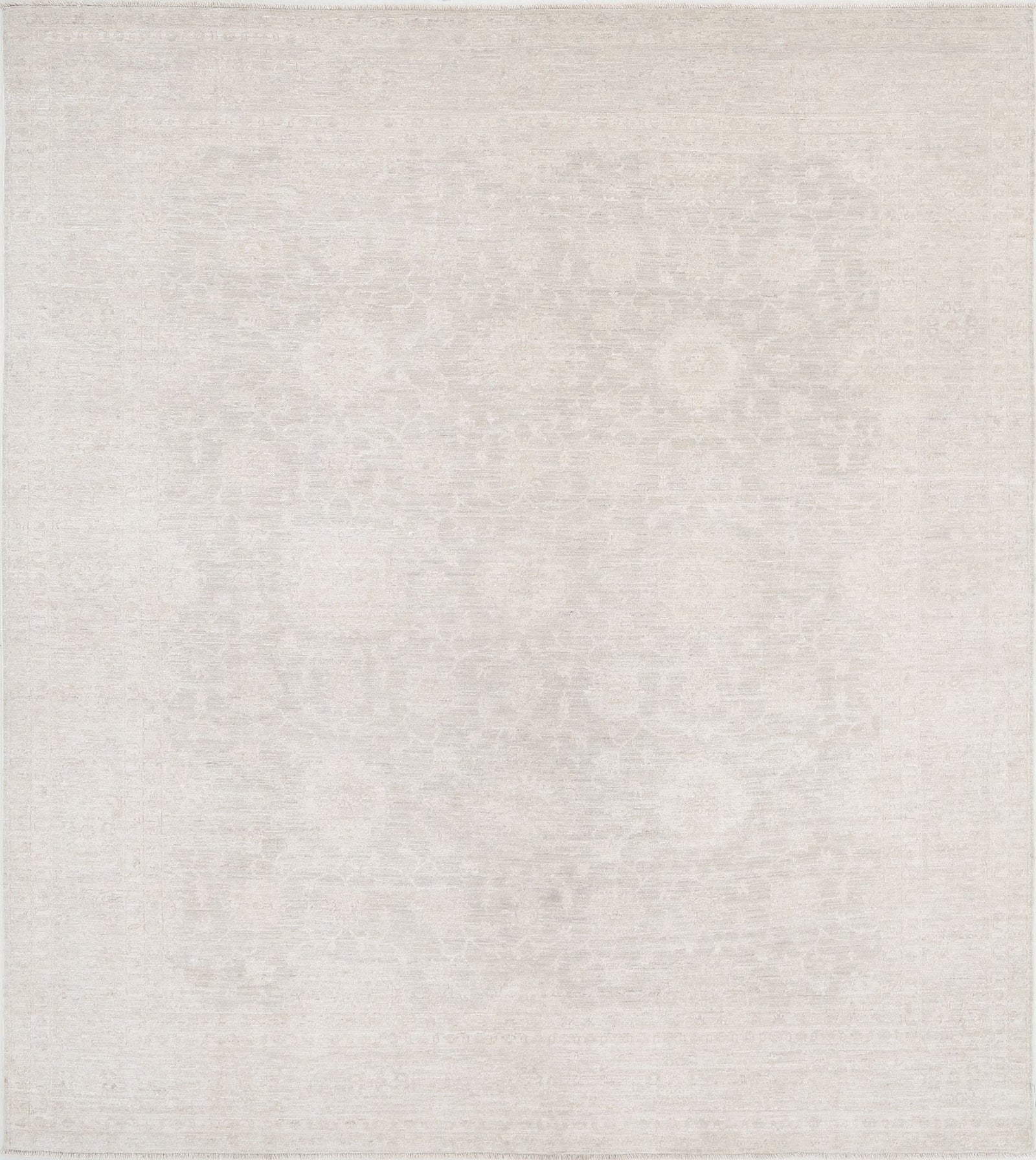 Hand Knotted Fine Serenity Wool Rug - 7'11'' x 8'9''